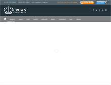 Tablet Screenshot of crownlimos.com